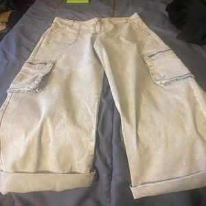 Light Gray Cargo Pants